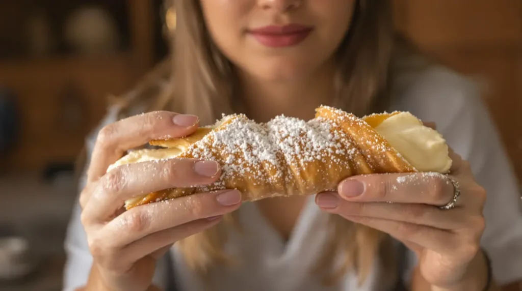 Ce cannoli feuilleté à la vanille fait un carton (et en plus il est très facile)