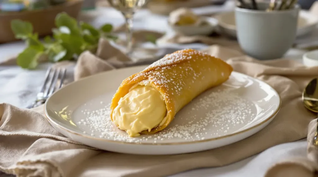Ce cannoli feuilleté à la vanille fait un carton (et en plus il est très facile)
