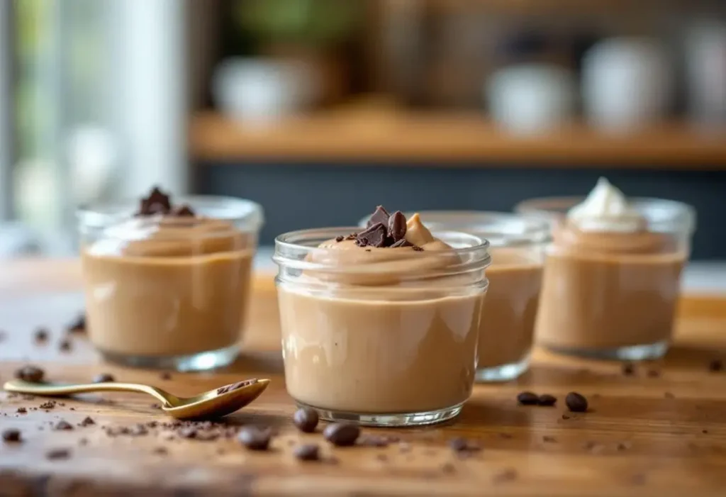 J’ai troqué les flans et mousses du commerce pour cette crème dessert au café maison : onctueuse, sans œufs et très simple à réaliser !