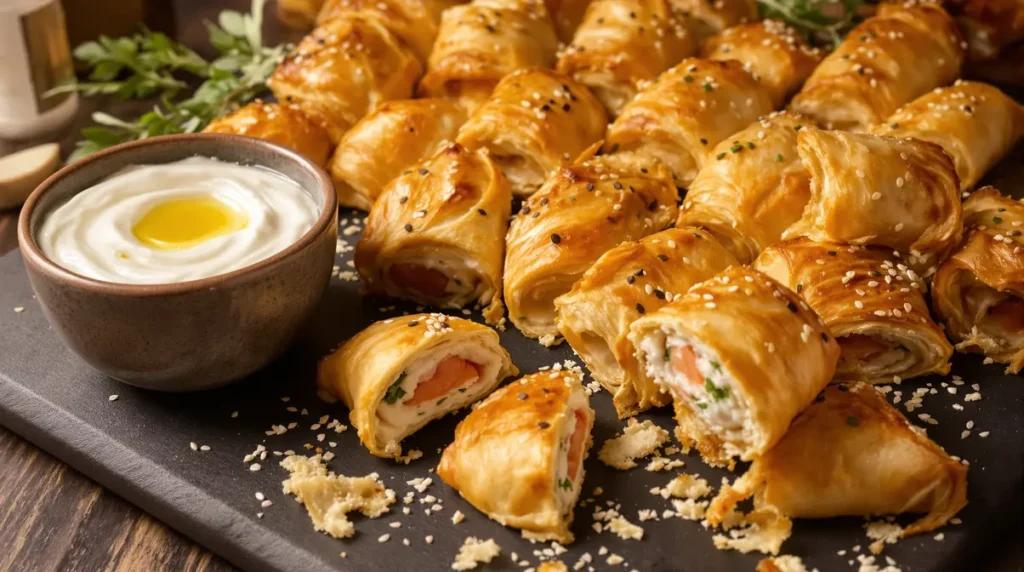 « J’ai trouvé LA recette d’apéro des fêtes » : mes roulés à la pâte filo font fureur (prêts en 15 min)