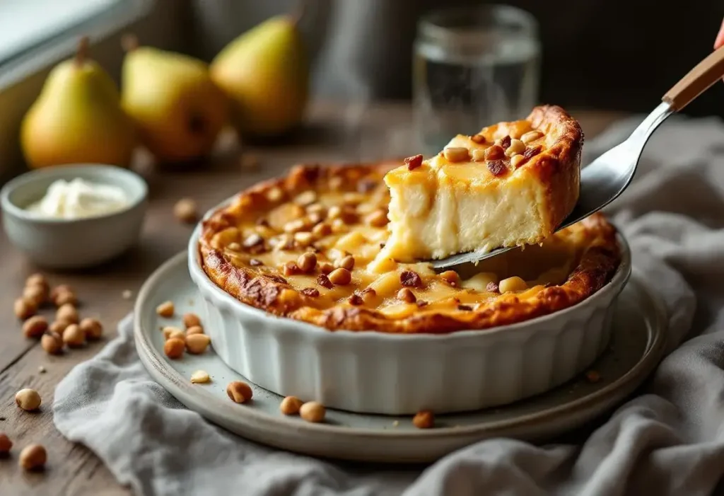 « Je n'ose plus proposer d'autres desserts quand j'ai des invités en hiver » : ce clafoutis express qui a transformé nos fins de repas en famille