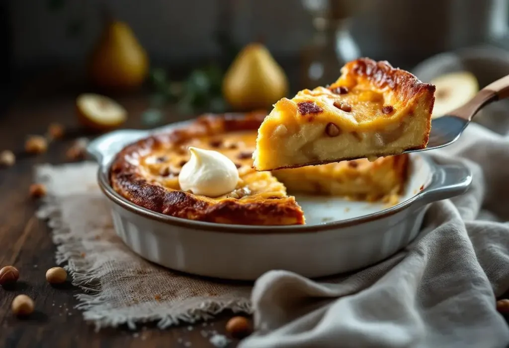« Je n'ose plus proposer d'autres desserts quand j'ai des invités en hiver » : le clafoutis express qui a transformé nos fins de repas en famille