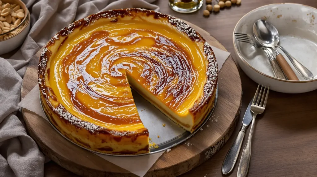 Le flan pâtissier signé Laurent Mariotte