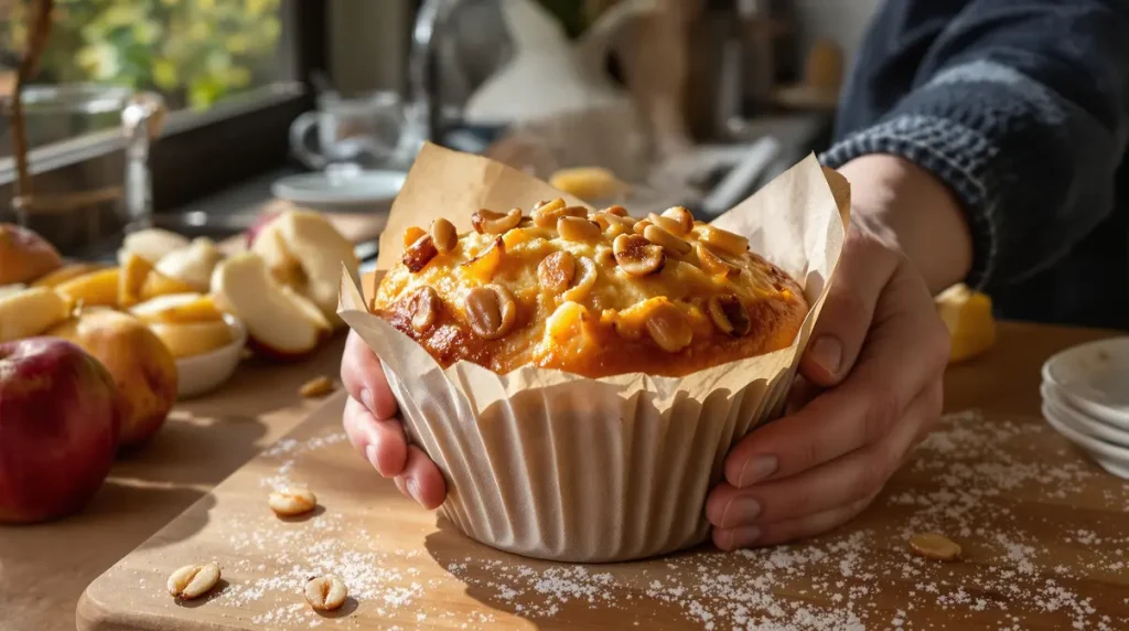 Adieu le beurre dans mes gâteaux : je le remplace par cet ingrédient du placard pour des muffins avoine-pomme au moelleux incomparable