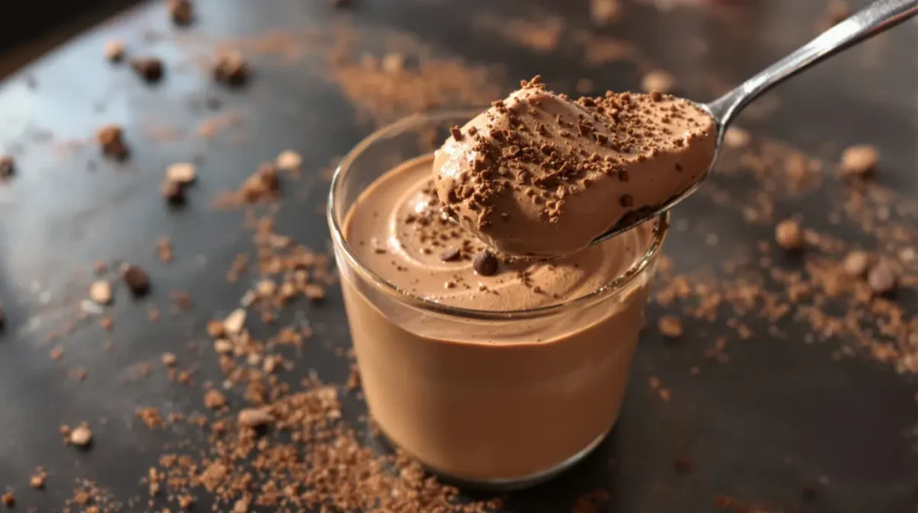 Cette mousse au chocolat en 10 min au cacao fait un carton : voici pourquoi