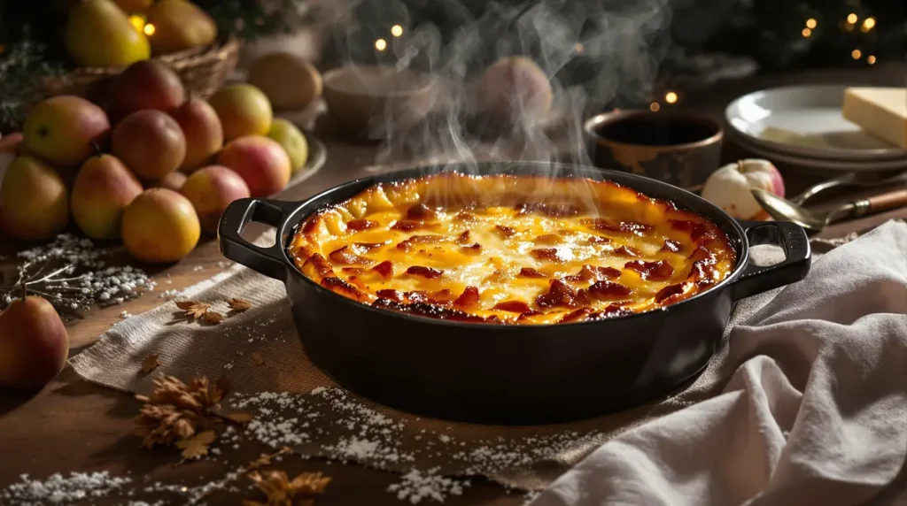 « Je n'ose plus servir d'autres desserts en hiver » : mon clafoutis express qui a transformé nos repas de famille