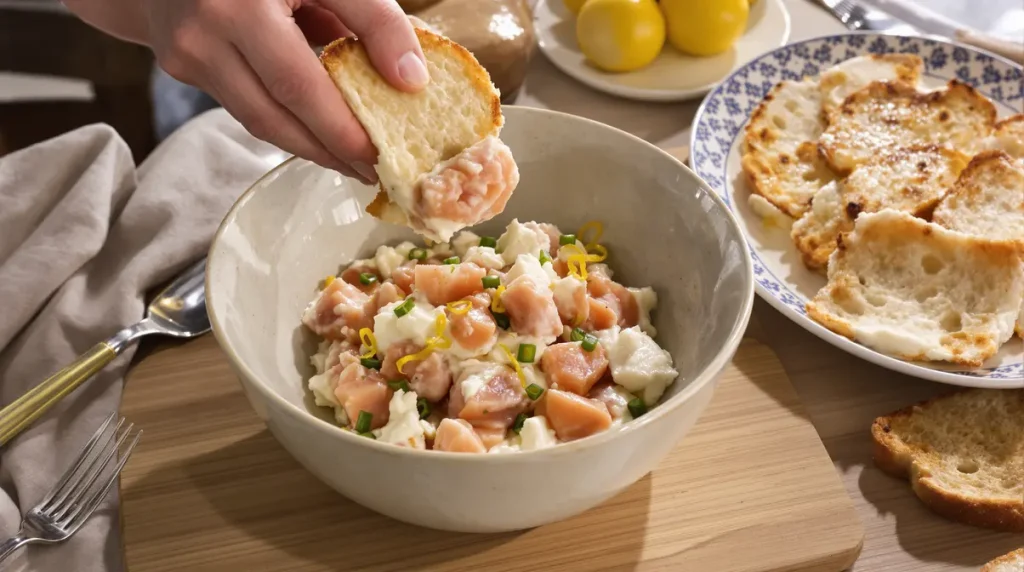 « Je ne comprends pas pourquoi je ne faisais pas ça avant » : la tartinade de saumon qui a remplacé tous mes apéros haut la main
