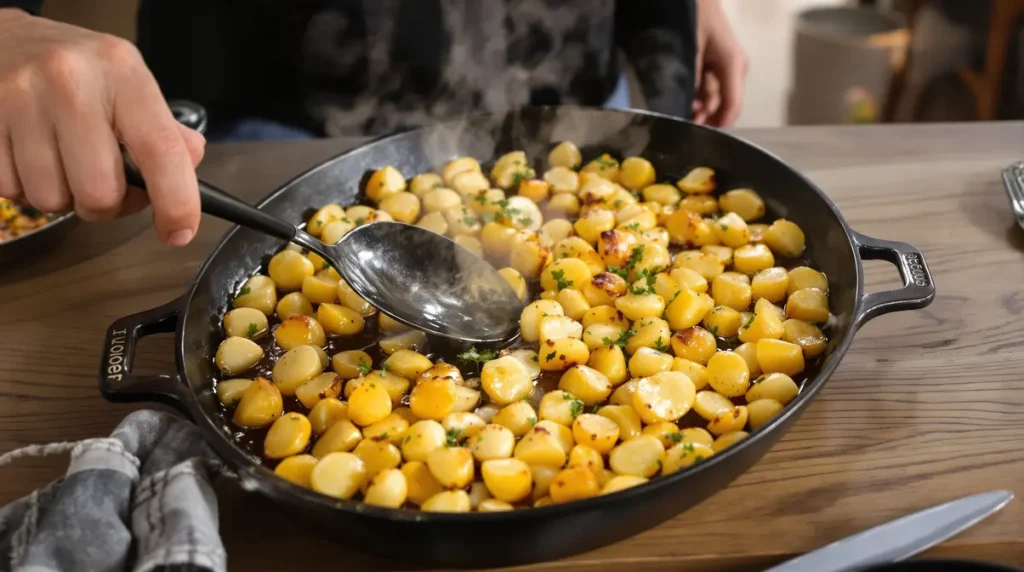 Le gratin ultra simple : pommes, oignons, bouillon… plus gourmand qu’un dauphinois